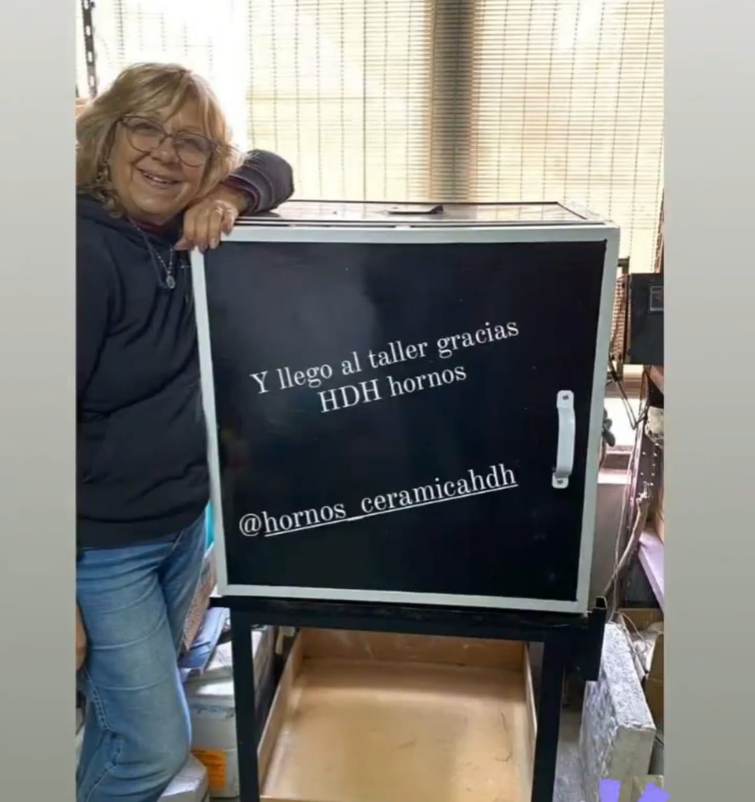 Cliente con su horno HDH