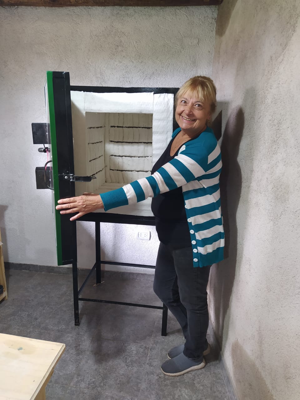 Cliente con su horno HDH